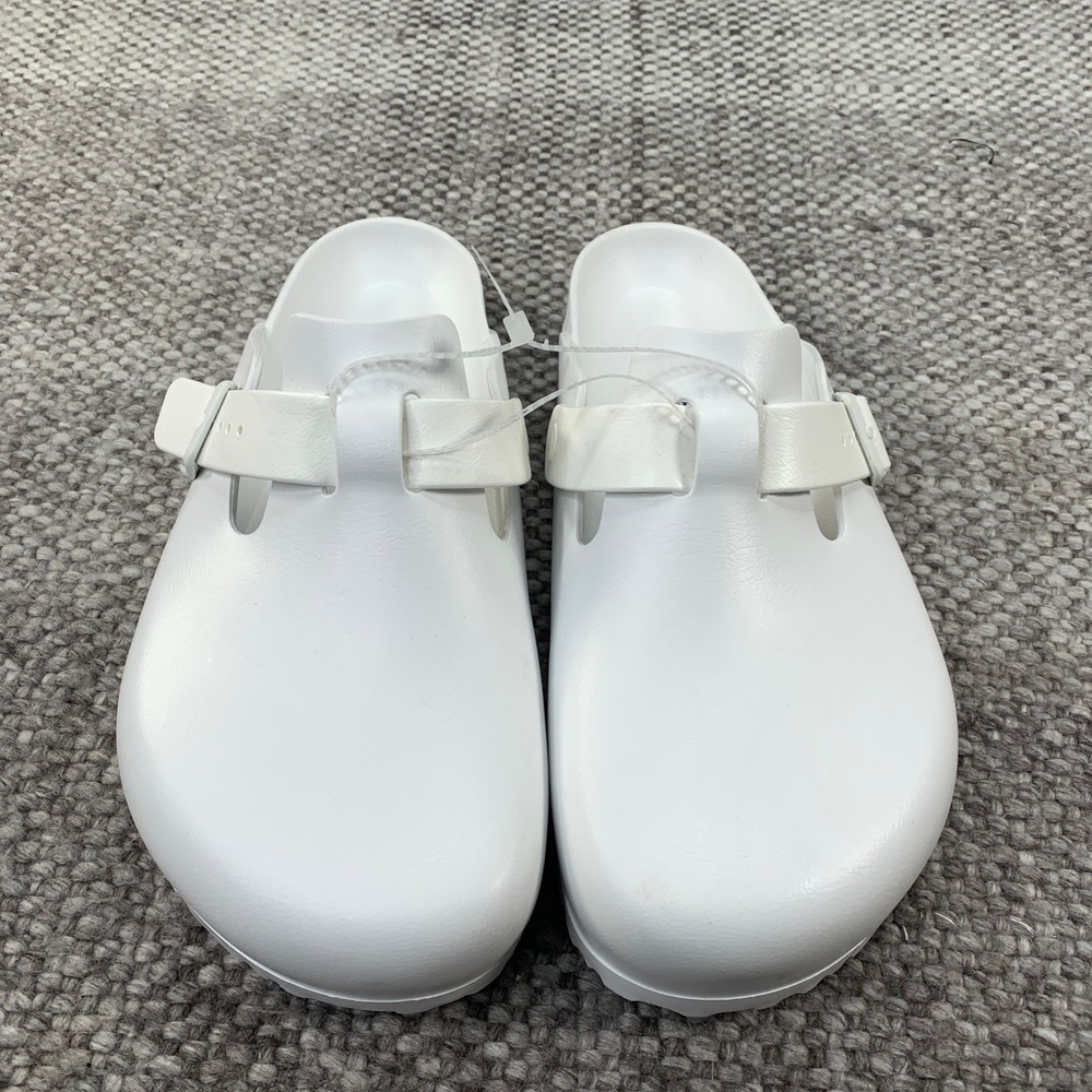 Birkenstock Boston EVA Clog Mens 13 White Waterproof Lightweight 127131
